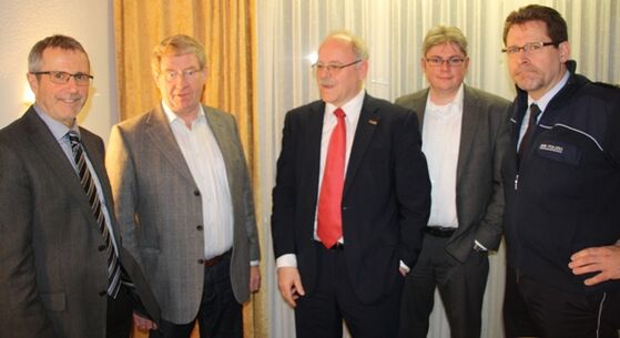 H. Zinell, E. Reichert, G. Gaiser, T. Frommann, M. Zerrinius (v.l.)