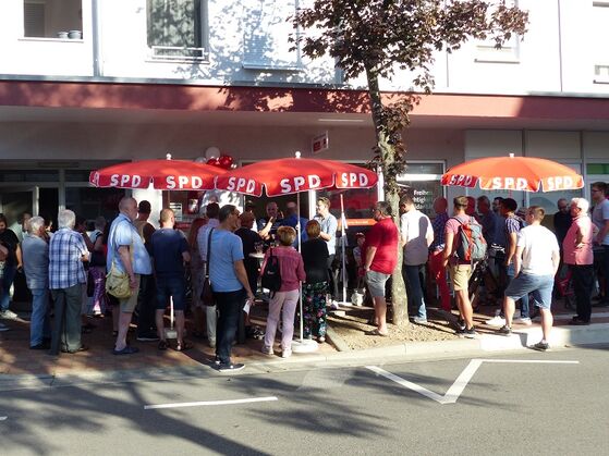 auch dieses Jahr wieder ein bunter Ort der Begegnung (Foto: L. Fallert)